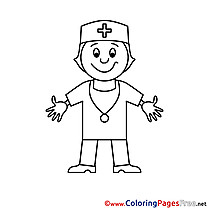 Doctor Coloring Pages for free