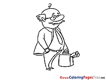 Foreman Coloring Sheets download free