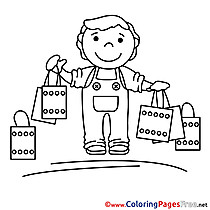 Purchase download printable Buyer Coloring Pages