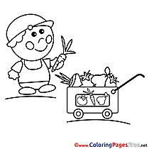 Vendor Coloring Sheets download free