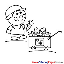 Vendor free printable Coloring Sheets